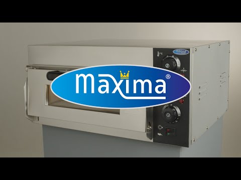 Maxima Pizzaofen - Für 2 x Ø40cm Pizza - Doppeldeck - 09362155