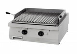 Maxima Heavy Duty Lava Stone Grill - Dubbele eenheid - 70 cm diep - Gas - 09398000