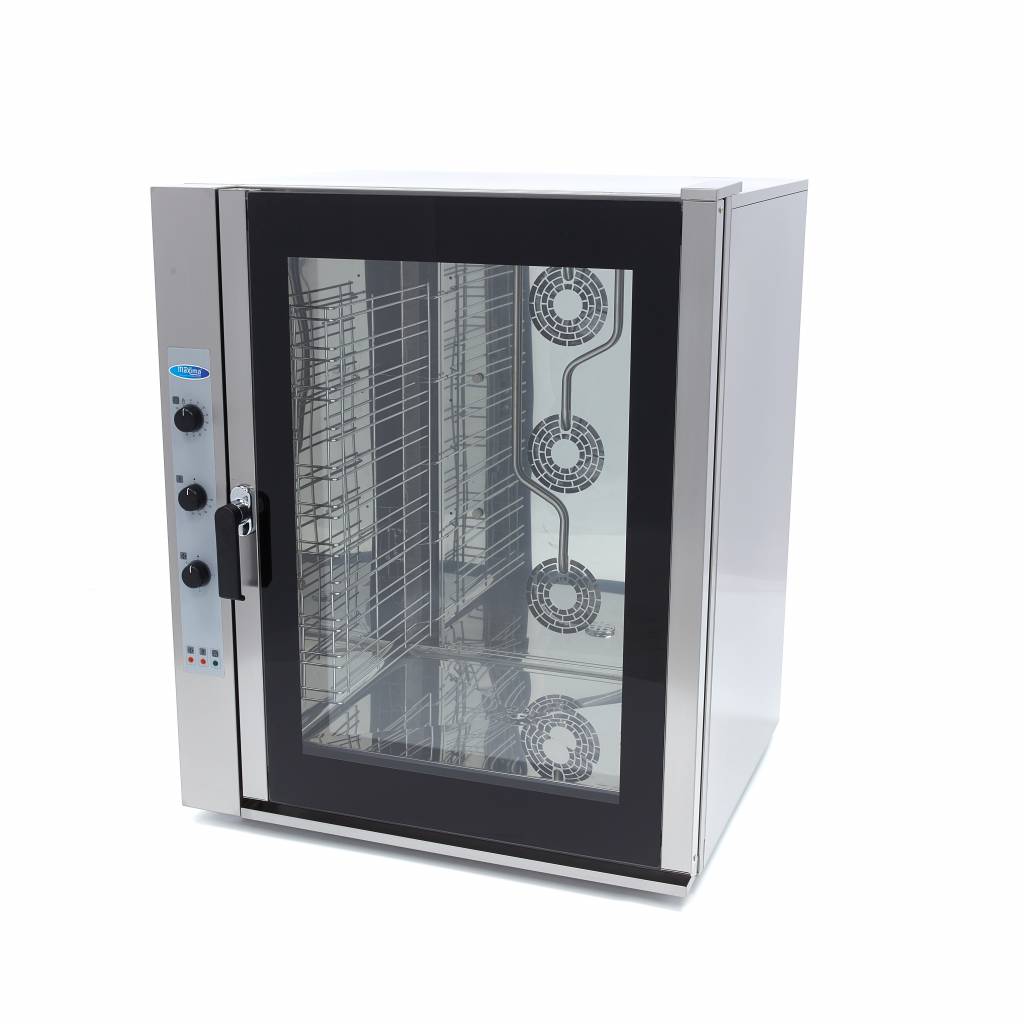 Maxima Combi Stoomoven - Geschikt voor 11 x 1/1 GN-trays - 08560600