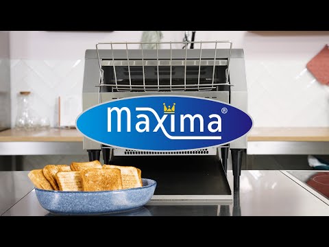 Maxima  Toaster Conveyor - 450 Slices/h - Adjustable Speed - incl Crumb Tray  - 09300057