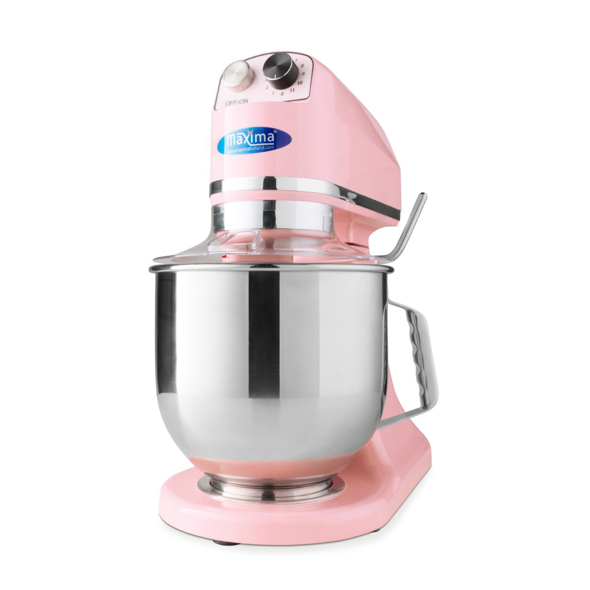 Maxima  Stand Mixer - 7L - Up to 2kg Dough - Pink  - 09300151