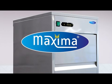 Maxima IJsmachine - 60kg/dag - Kogelblokjes - Luchtgekoeld - 09300131