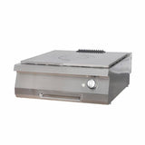 Maxima Heavy Duty Solid Top - 1 Brander - Dubbele Unit - 70cm Diep - Gas - 09398300