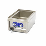 Maxima Bain Marie - Einzelgerät - 60cm - mit Ablasshahn - Elektrisch - 09391680