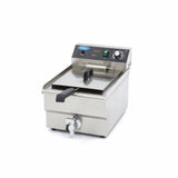 Maxima  Deep Fryer - 16L - 1 Basket - with Drain Tap  - 09365010