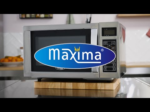 Maxima Mikrowelle – 1000 W – 20 Programme – Teller bis zu Ø32 cm – 09367010