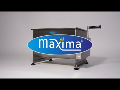 Maxima Vleesmenger - 30L - 25kg Vlees - Dubbele As - Handmatig - 09368000