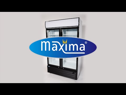 Maxima Getränkekühlschrank - 700 l - 8 verstellbare Regale - 09404025