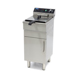 Maxima Friteuse - 16L - 1 Mand - met Aftapkraan en Standaard - 09365155