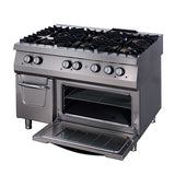 Maxima  Premium Stove - 6 Burners - Triple Unit - 90cm Deep - Gas incl Electric Oven  - 09398507