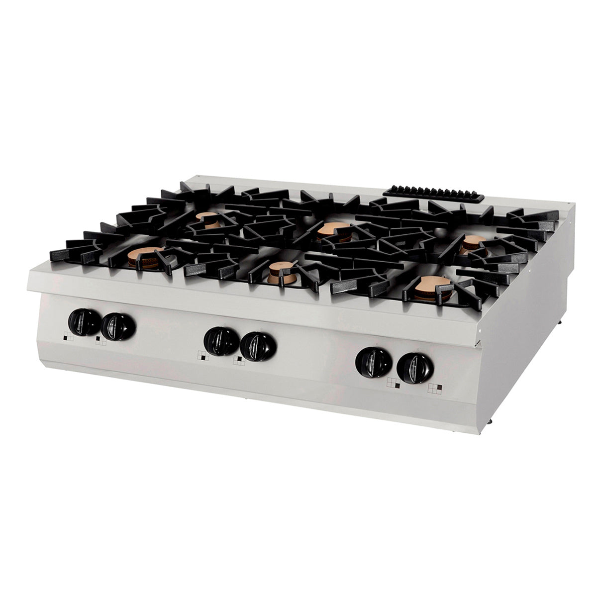 Maxima  Premium Cooker - 6 Burners - Triple Unit - 90cm Deep - Gas  - 09398519