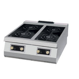 Maxima  Premium Induction Cooker - 4 Burners - Double Unit - 90cm Deep - Electric  - 09398556