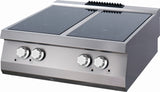 Maxima  Premium Infrared Cooker - 4 Burners - Double Unit - 90cm Deep - Electric  - 09398561