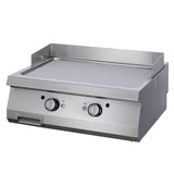 Maxima Premium Griddle - Glad - Dubbele eenheid - 90 cm diep - Gas - 09398569