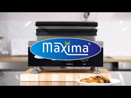 Maxima  Donut Maker - 6 Donuts - Ø8cm - with Built-in Timer  - 09374010