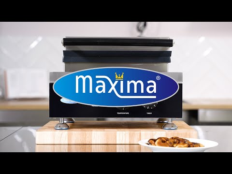 Maxima  Donut Maker - 15 Mini Donuts - Ø5cm - with Built-in Timer  - 09374012