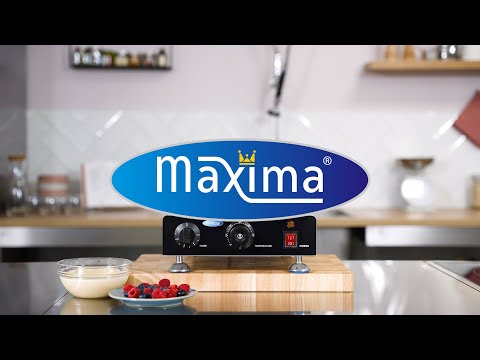 Maxima Waffeleisen - 4 Waffeln - Miniquadrate - 09374202