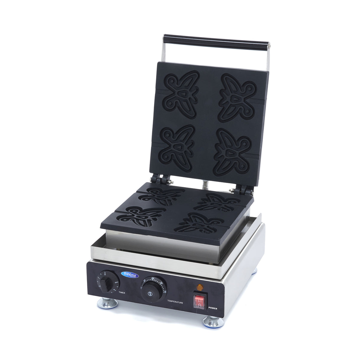 Maxima  Waffle Maker - 4 Waffles - Butterflies on Sticks  - 09374215