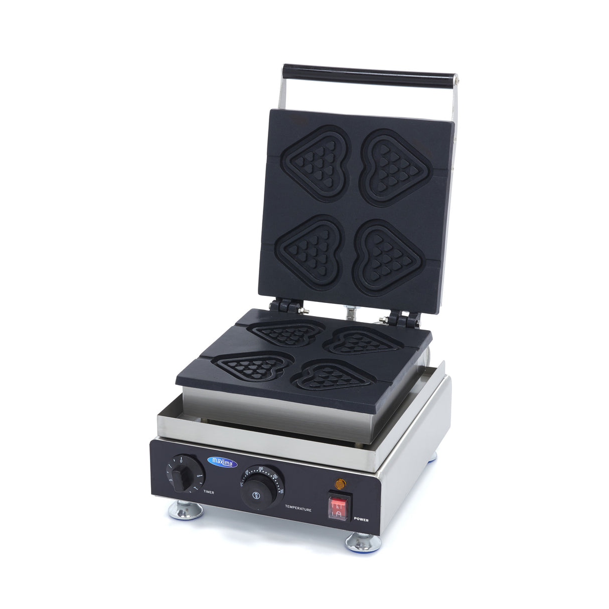 Maxima  Waffle Maker - 4 Pieces - Hearts on Sticks  - 09374230