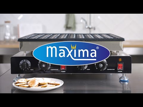 Maxima Mini Pannenkoekenmaker - 100 stuks - Ø4cm - 09374132