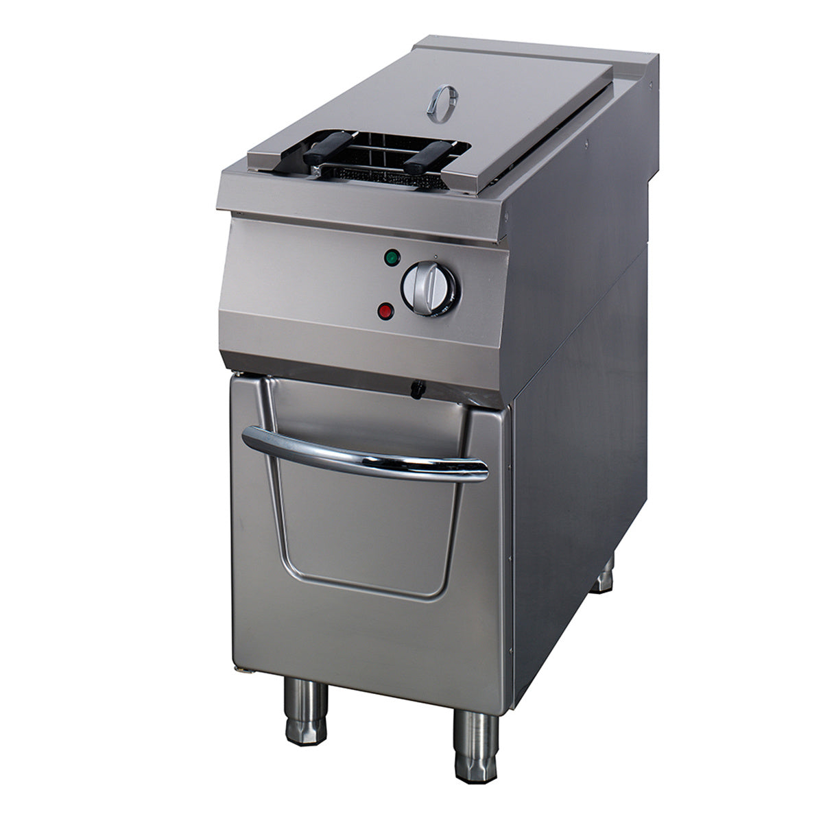 Maxima  Premium Deep Fryer - 1 x 22L - Single Unit - 90cm Deep - with Drain Tap - Electric  - 09398607