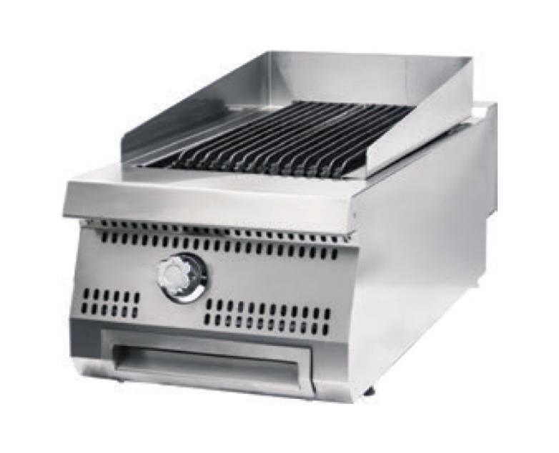 Maxima Premium Chargrill - 1 Zones - Enkele Unit - 90cm Diep - Gas - 09398590