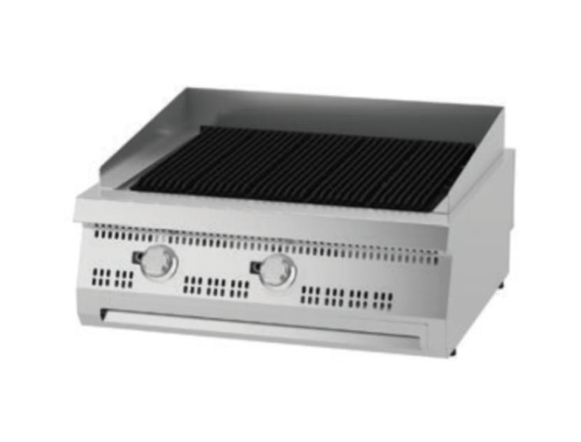 Maxima Premium Chargrill – 2 Zonen – Doppeleinheit – 90 cm tief – Gas – 09398591