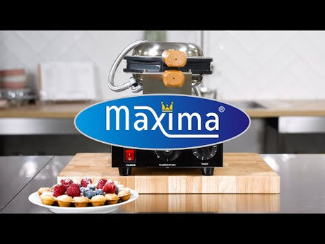 Maxima Wafelijzer - 1 Stuks - Bubbelpatroon - 09374210