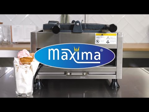 Maxima  Waffle Maker - 5 Taiyaki / Fish Shapes - Rotatable - Digital  - 09374182